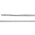 925/- Silver ring triple, rho. Mat 42cm