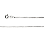 925/- Venezia-kæde karabin 1,2 mm · Struct asset 34779