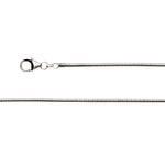 925/- Omega Ring Tonda karabin 2,0mm, mat 45cm