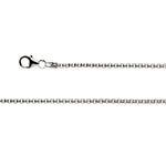 925/- Veneziakette, 2,0 mm, glänzend