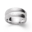 925/- Ring mattiert/dia.beschichtet
