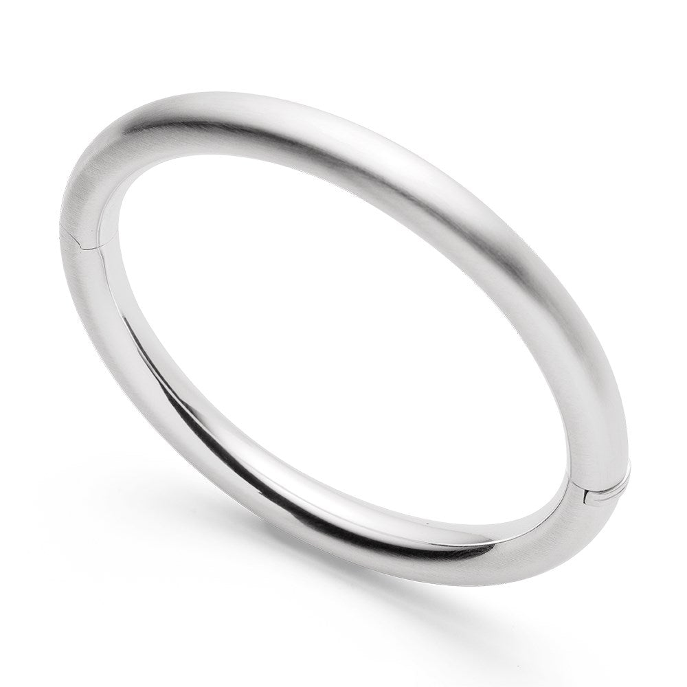 925/- Armband, mattiert - Nicht rhodiniert