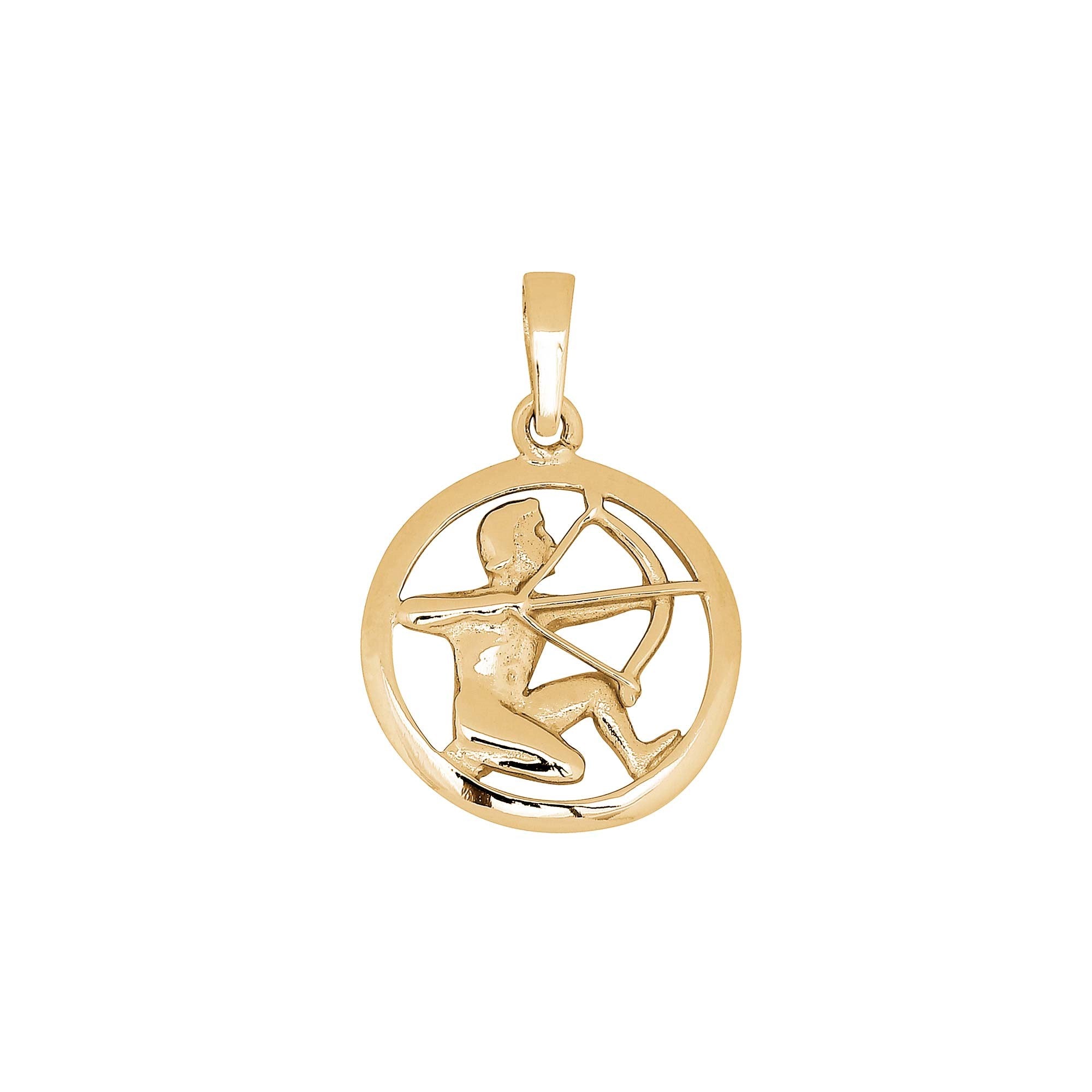 Siersbøl 8ct. pendant Sagittarius 12mm
