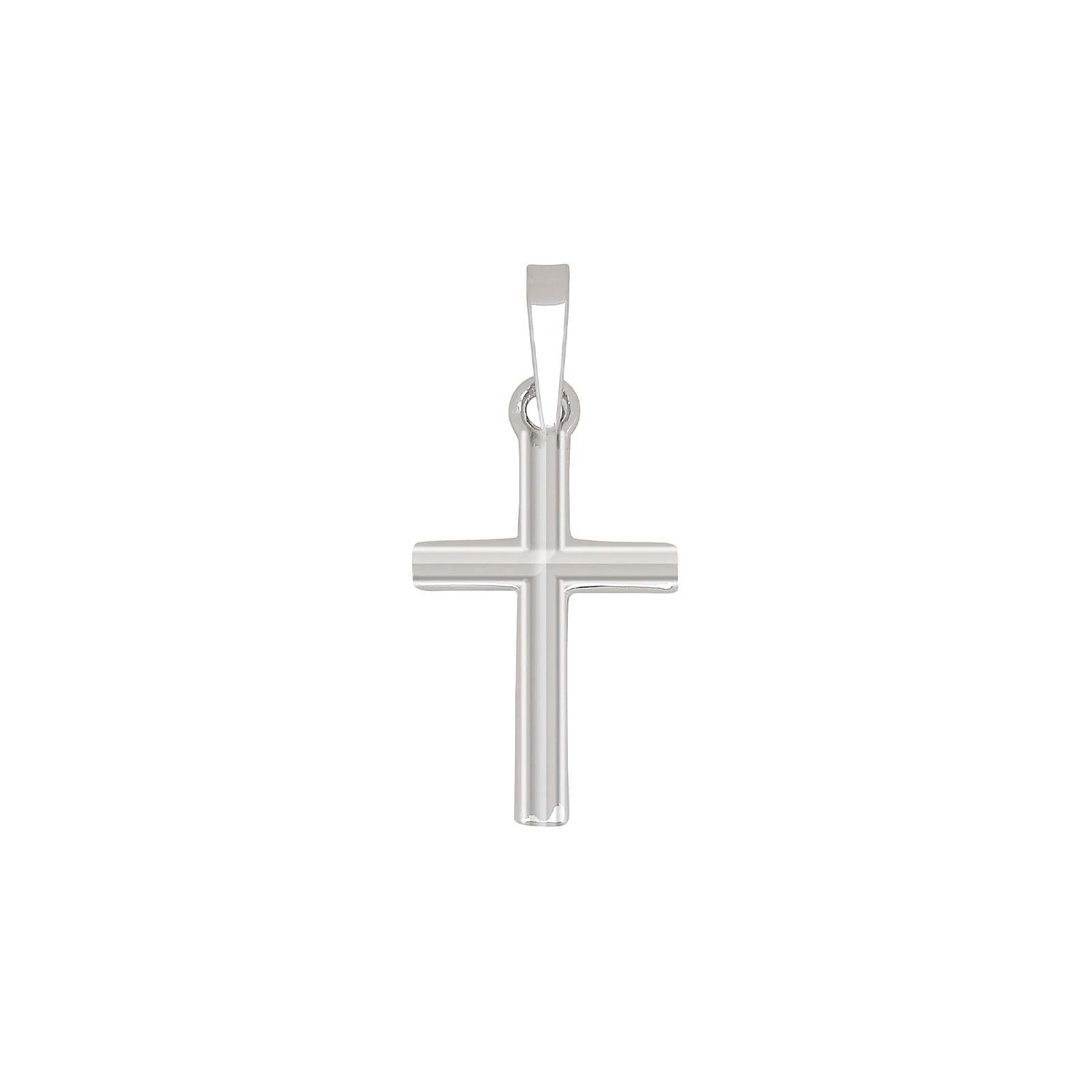 Siersbøl Silber Rhodinierter Anhänger Kreuz 24mm