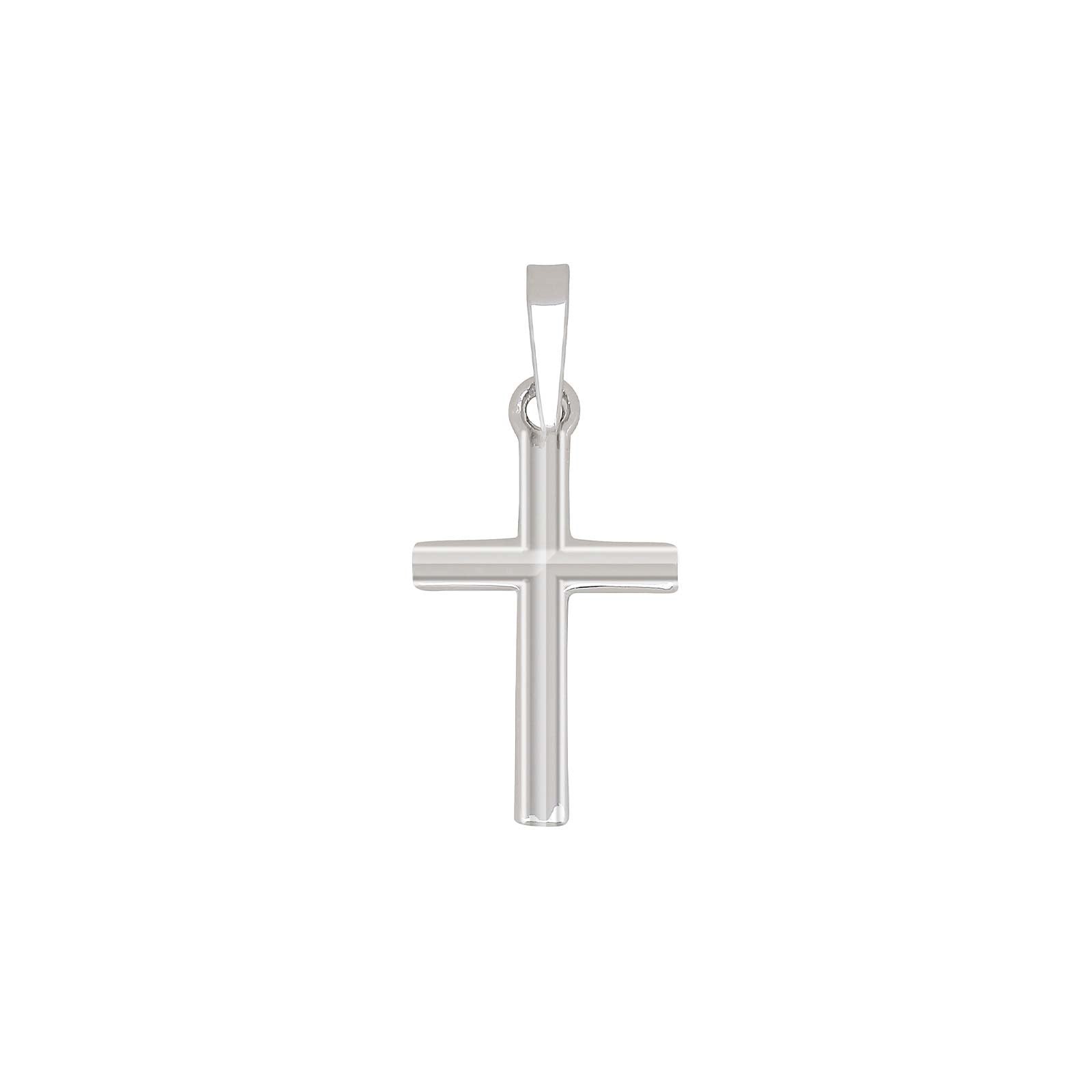 Siersbøl Silber Rhodinierter Anhänger Kreuz 24mm