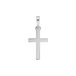 Siersbøl Silber Rhodinierter Anhänger Kreuz 23mm