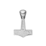 Siersbøl silver rhod. pendant/charm Thors Hammer