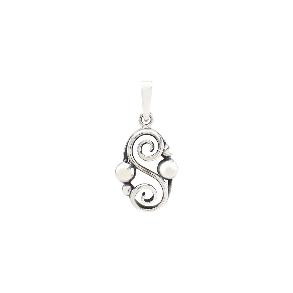 Siersbøl silver rhod. pendant