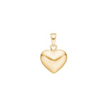 Siersbøl 14ct. pendant heart 13mm