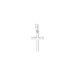 Siersbøl Silber Rhodinierter Anhänger Kreuz 16mm