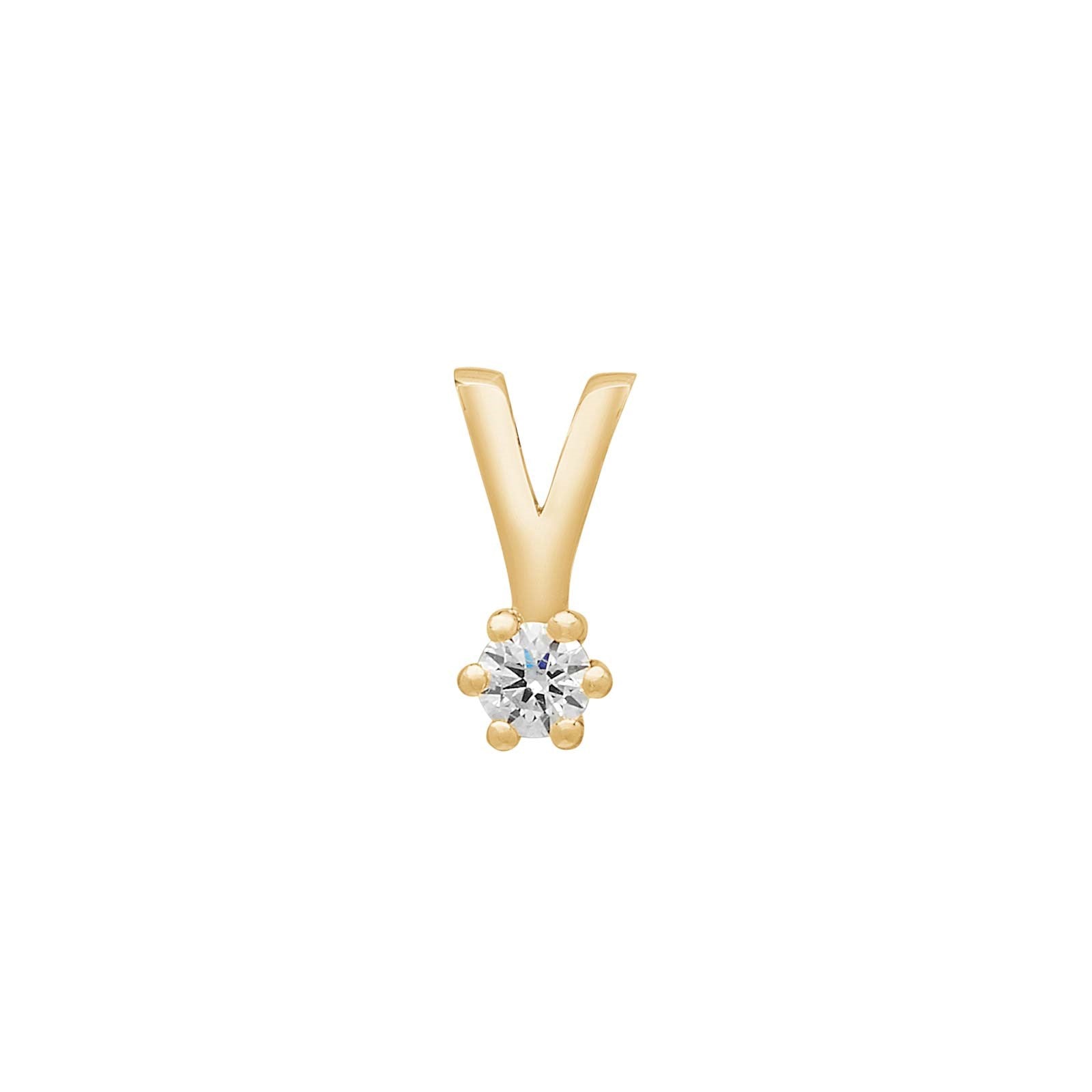 Siersbøl 14kt. Afrodite Gold Anhänger 0.03ct WSI