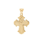 8kt. Goldkreuz m/Apostel