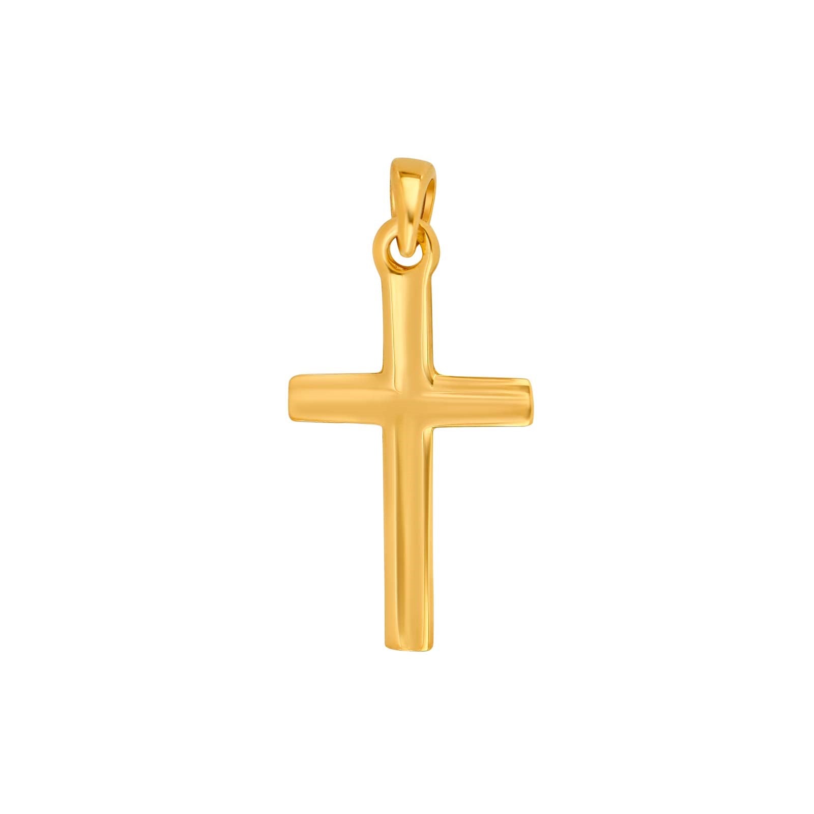 14kt. guldkors 23mm