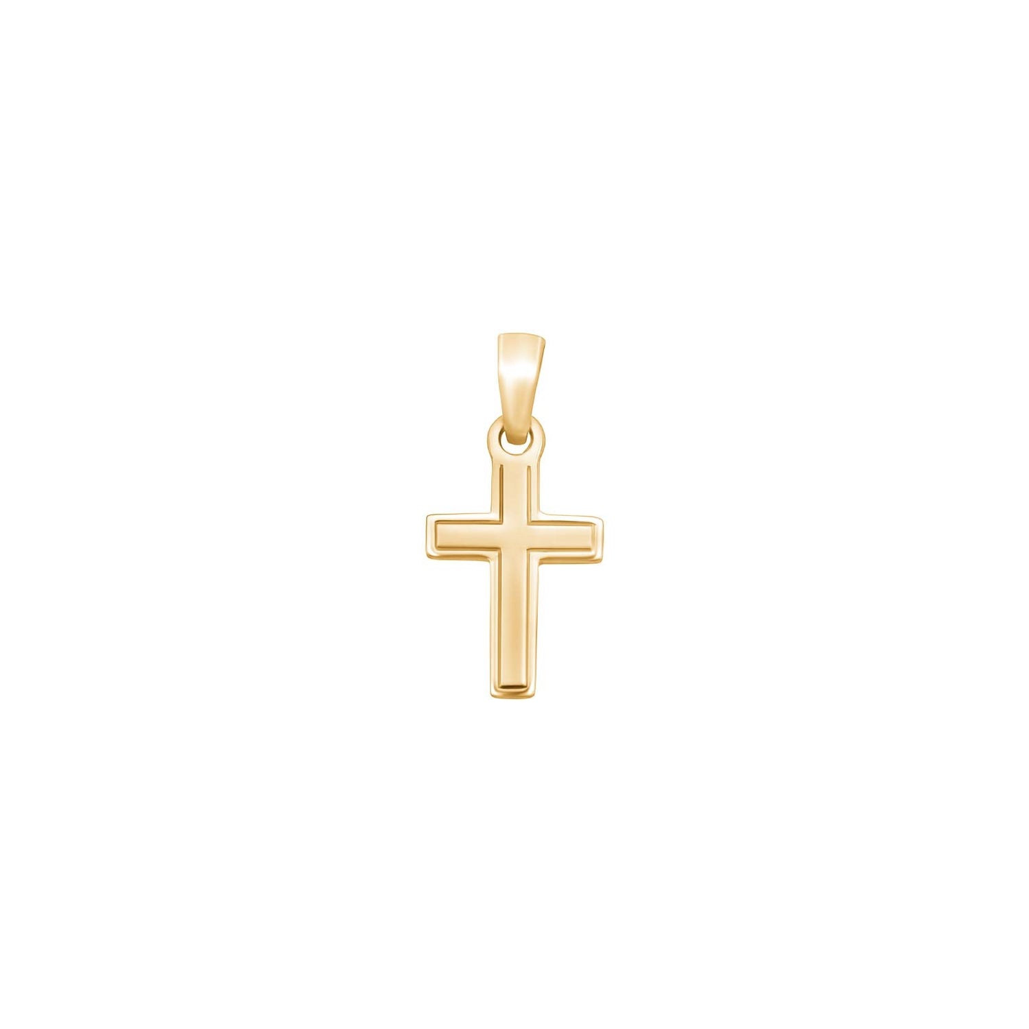 8kt. Goldkreuz 14mm