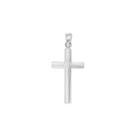 Rhodiniertes Silber kreuz 20mm