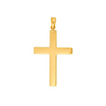 8ct. gold cross 26mm