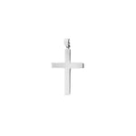 Rhodiniertes Silber kreuz 26mm