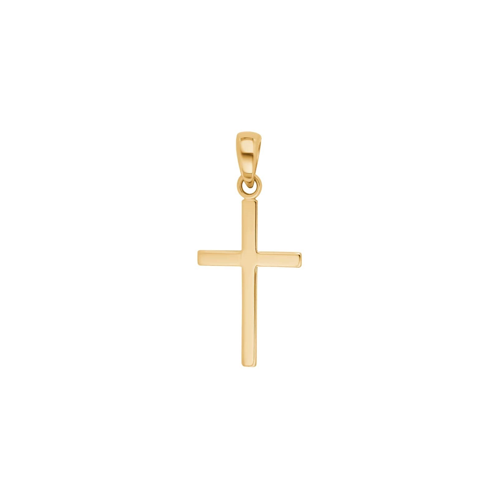 14kt. Goldkreuz 15mm