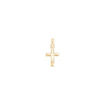 8kt. Goldkreuz 10mm