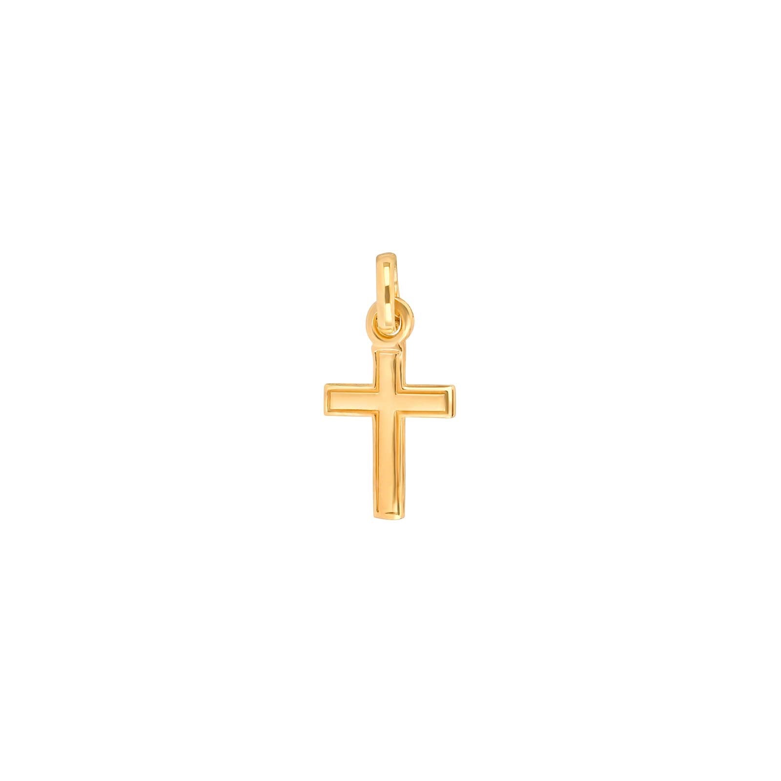 8kt. Goldkreuz 10mm