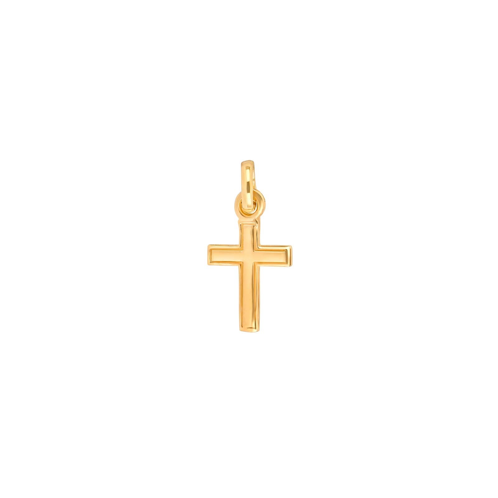 14kt. Goldkreuz 10mm