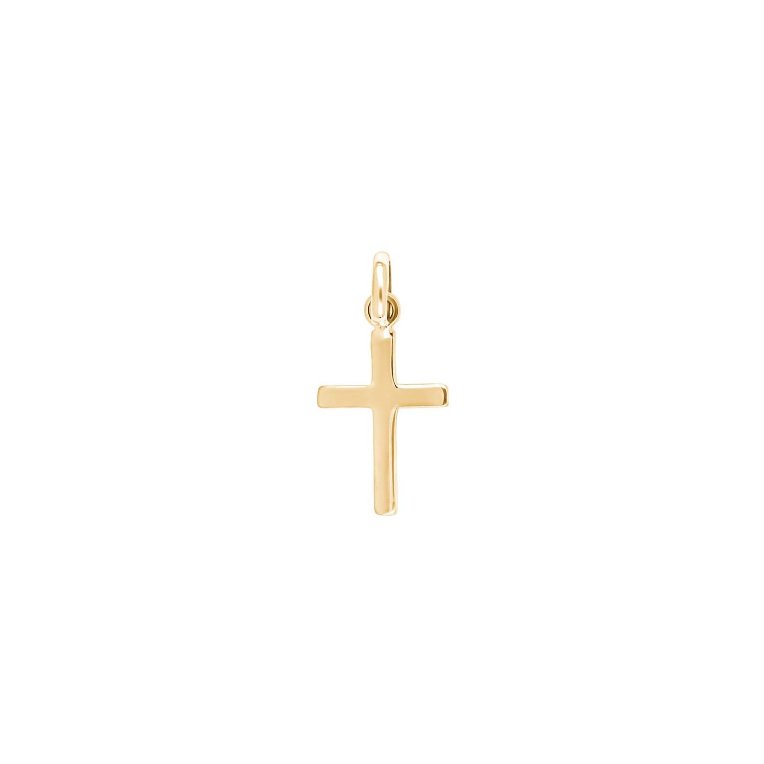 14kt. guldkors 11mm