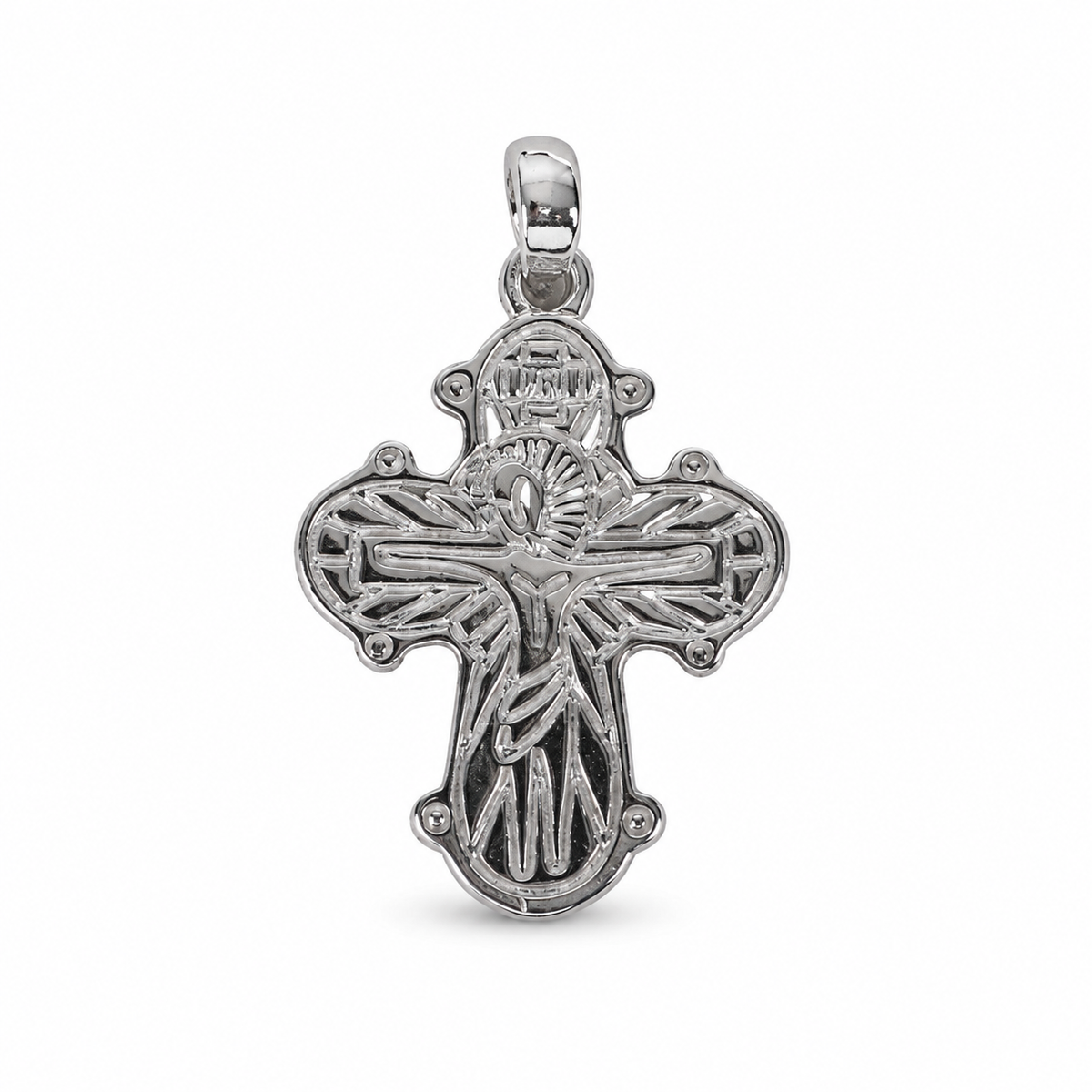 Rhod. silver Dagmarkors Faroe Island 20mm
