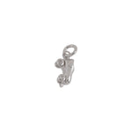 Siersbøl silver rhod. pendant/charm rollerskate