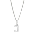 Rod. silver letter 12mm incl. chain