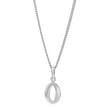 Rod. silver letter 12mm incl. chain