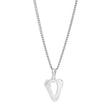Rod. silver letter 12mm incl. chain