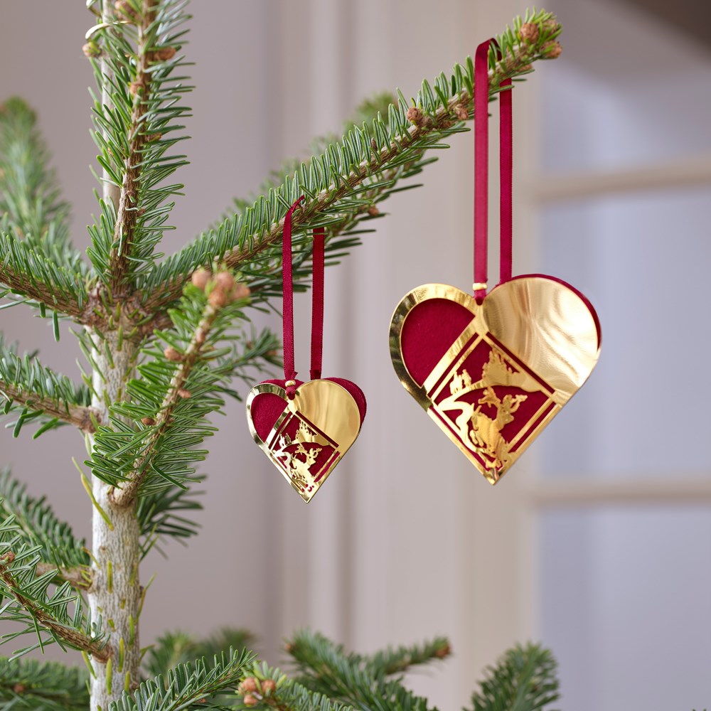 Mini heart -Clumsy Hans - 18k gold plated