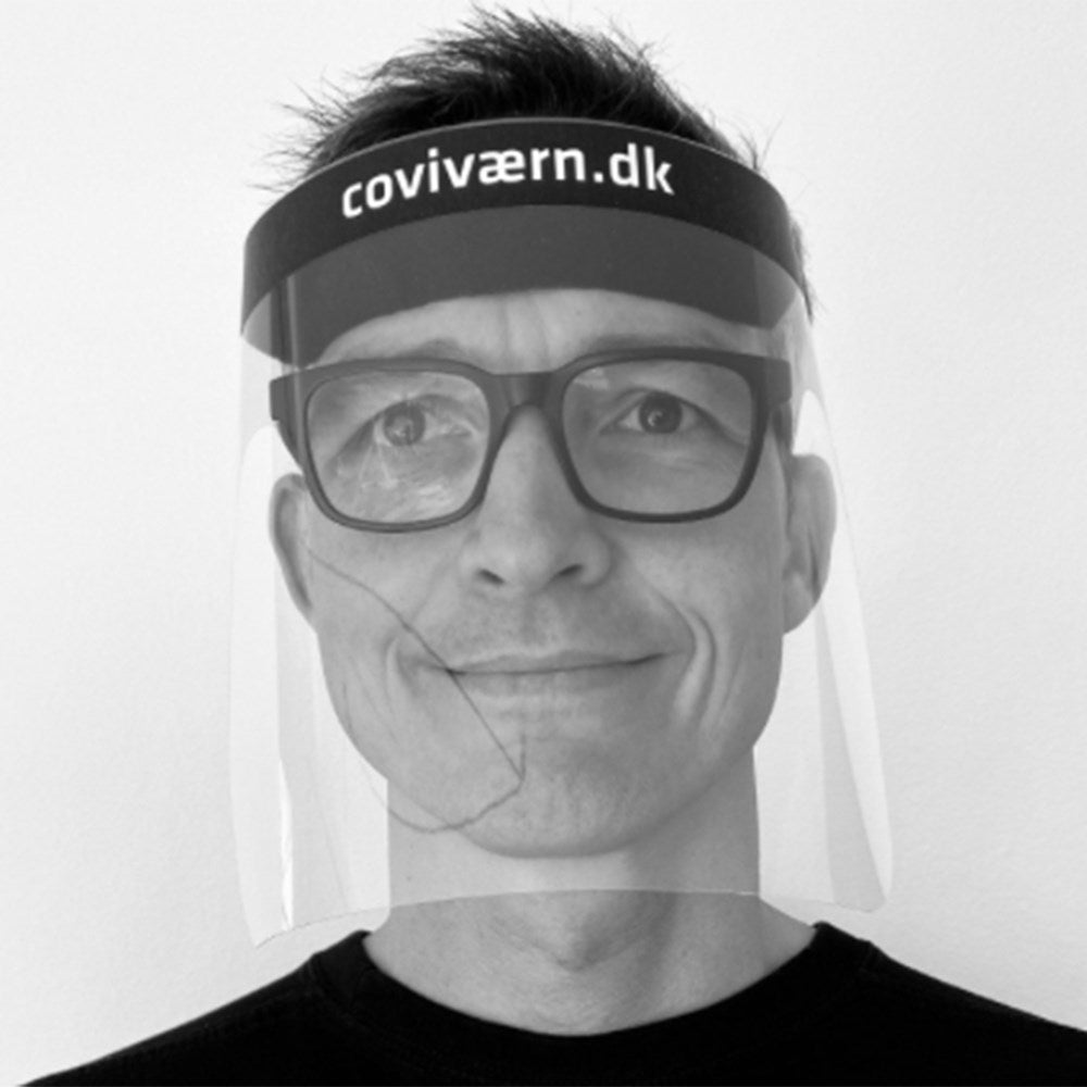 Ansigtsvisir - 1 stk.