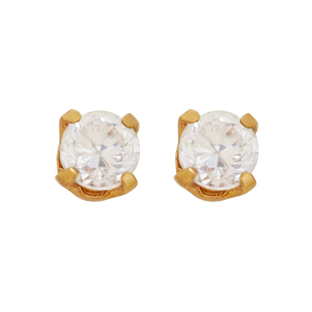 Zirkonia, 3 mm 14 Carat