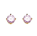 Pink Ice 3 mm vergoldet