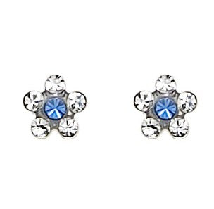 Flower Cry/Safir, 5 mm