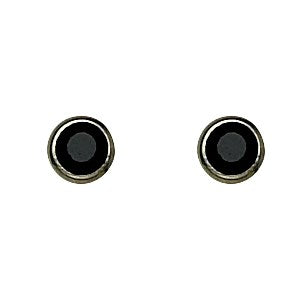 Rundfassung, Onyx 4 mm Titan