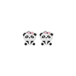 Panda mit Emaille