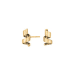 Silver goldplated earring