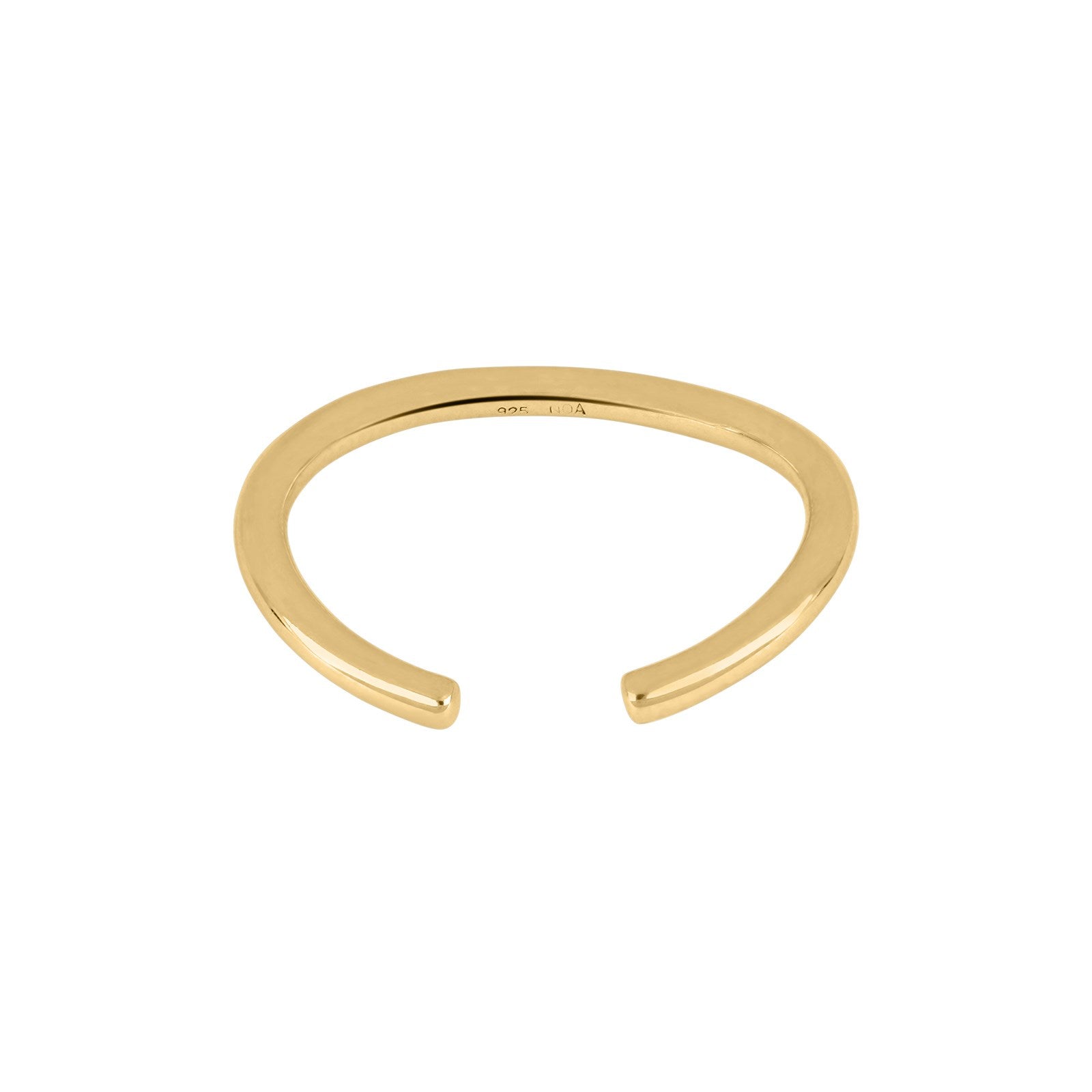 Silver goldplated earring