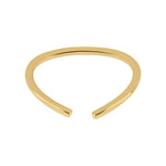 Silver goldplated earring