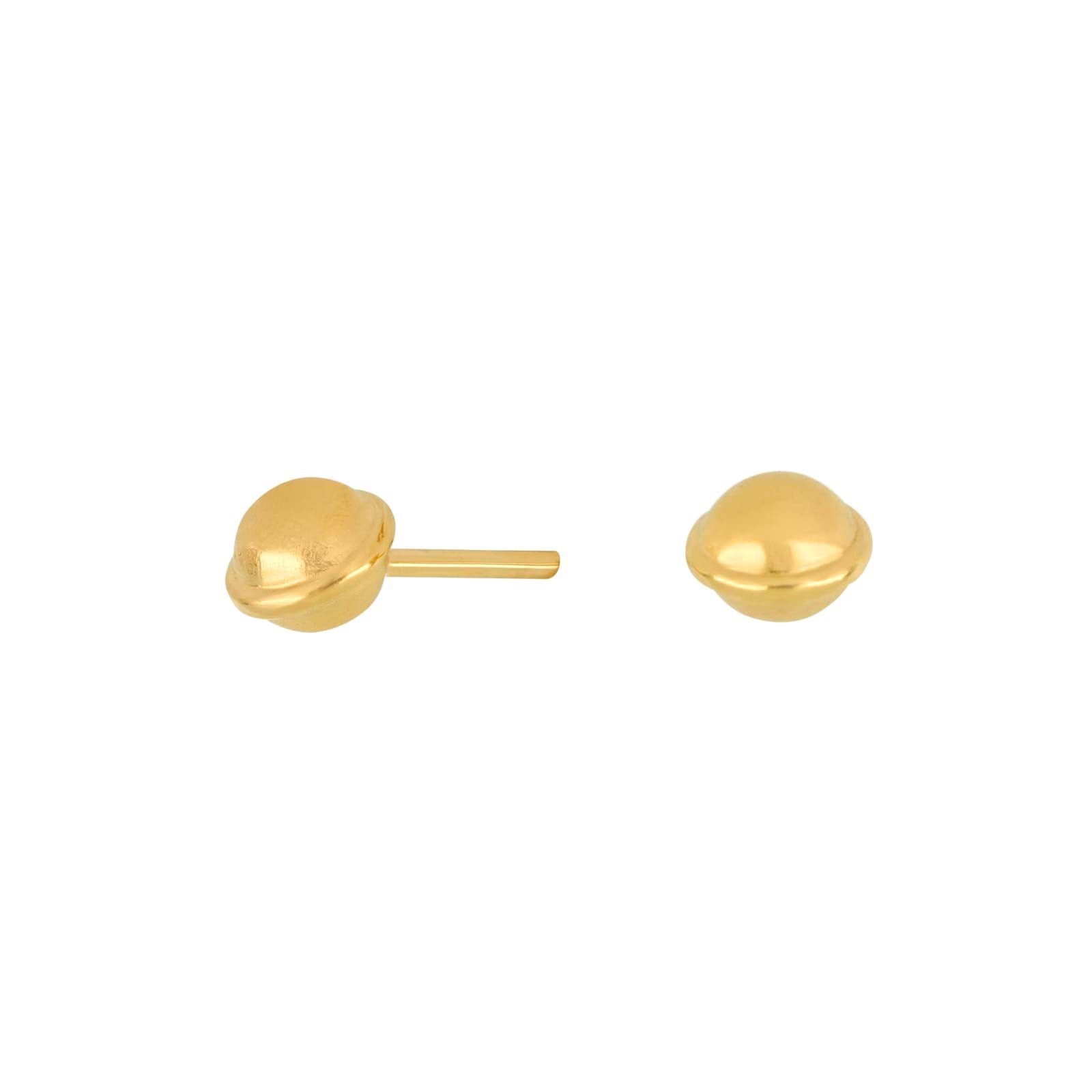 Silver goldplated earring