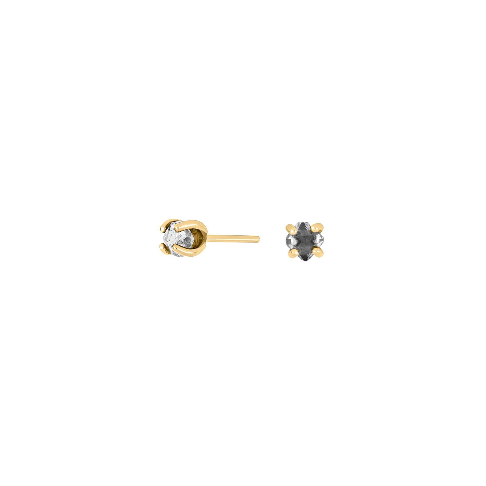 Silver goldp. w/Herkimer diamond