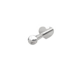 Rhd. Sil. Labret-piercing bead 2mm PIERCE52