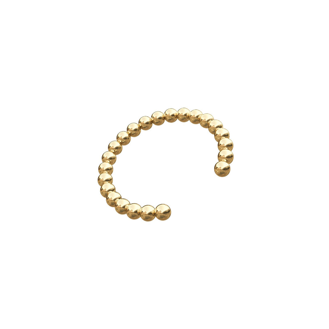 14k. Cuff mini beads PIERCE52