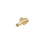14ct. labret - lock 6mm