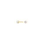 Titanium Ohrstecker Verg. 3mm cz