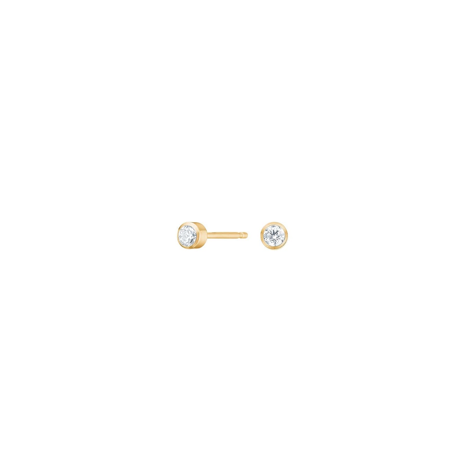 Titanium Ohrstecker Verg. 3mm cz