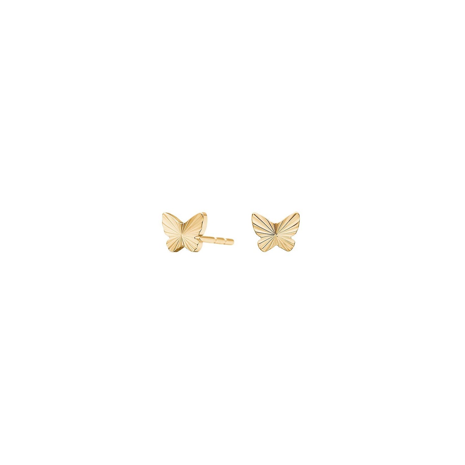 Titanium Ohrstecker Verg. Schmetterling