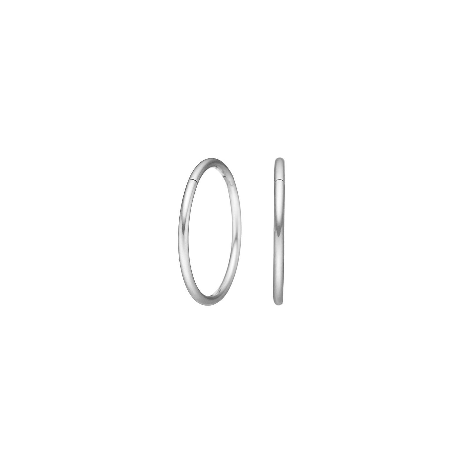 Titanium Creolen 16mm